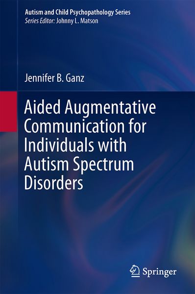 Produktbild: Aided Augmentative Communication for Individuals with Autism Spectrum Disorders
