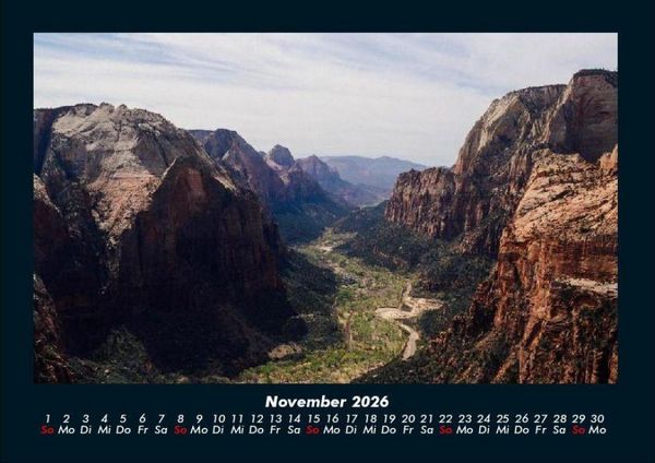 Produktbild: Bergige Welten 2026 Fotokalender DIN A4