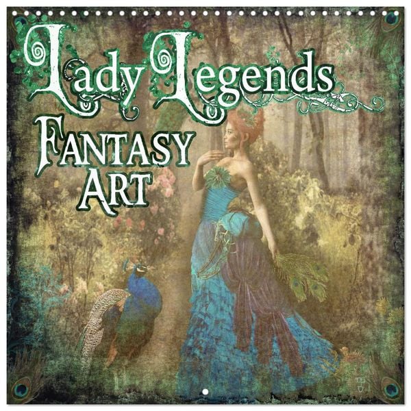 Lady Legends Fantasy Art (Wall Calendar 2026 12 × 12 Inch) CALVENDO 12 Month Wall Calendar
