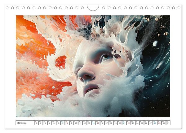Produktbild: Verborgene Dimensionen (Wandkalender 2026 DIN A4 quer), CALVENDO Monatskalender