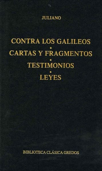 Produktbild: Contra los galileos. Cartas y fragmentos. Testimonios. Leyes