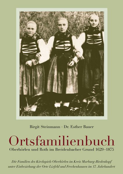 Produktbild: Ortsfamilienbuch Oberh&ouml;rlen und Roth im Breidenbacher Grund 1629-1875