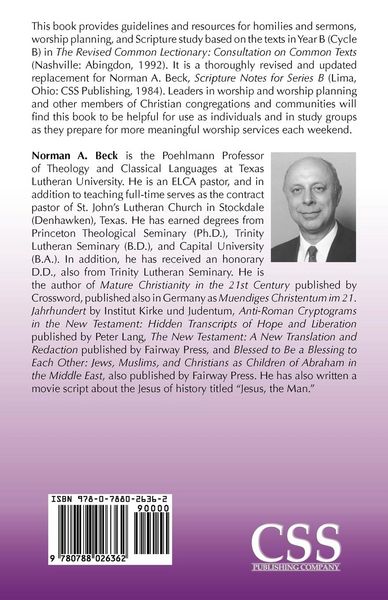 Produktbild: Lectionary Scripture Notes, Cycle B