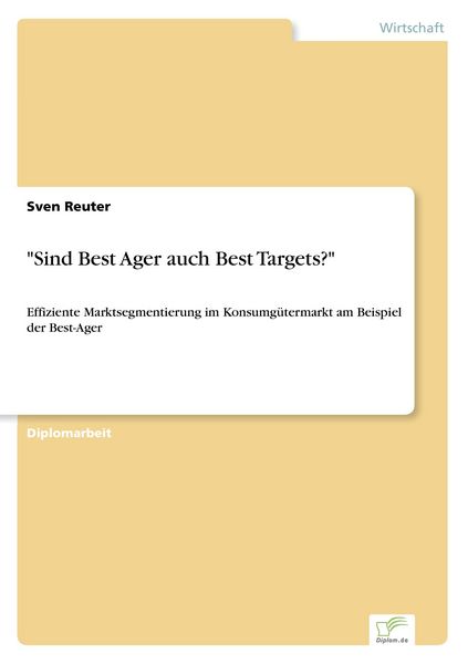 Produktbild: "Sind Best Ager auch Best Targets?"