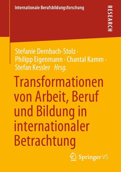 Produktbild: Transformationen von Arbeit, Beruf und Bildung in internationaler Betrachtung