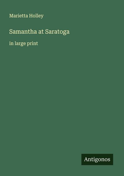 Produktbild: Samantha at Saratoga
