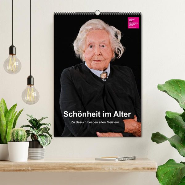 Produktbild: Sch&ouml;nheit im Alter - Zu Besuch bei den alten Meistern (Wandkalender 2026 DIN A2 hoch), CALVENDO Monatskalender