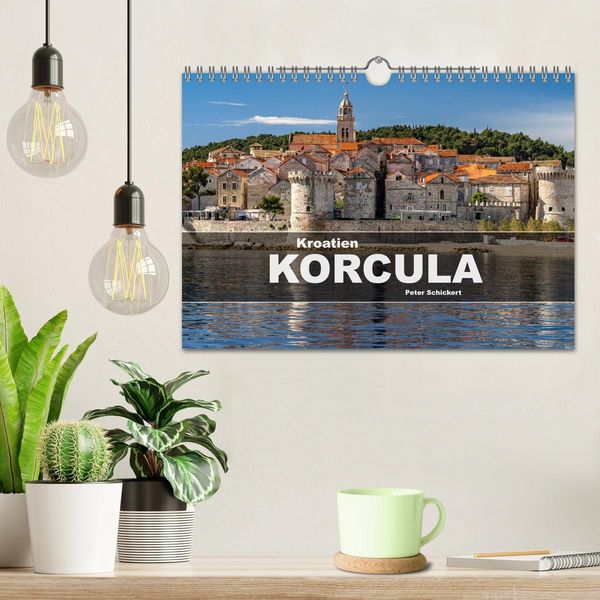 Produktbild: Kroatien - Korcula (Wandkalender 2026 DIN A4 quer), CALVENDO Monatskalender