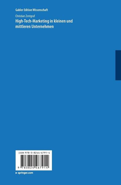 Produktbild: High-Tech-Marketing in kleinen und mittleren Unternehmen