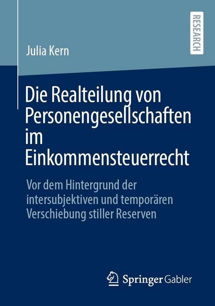 Produktbild: Die Realteilung von Personengesellschaften im Einkommensteuerrecht
