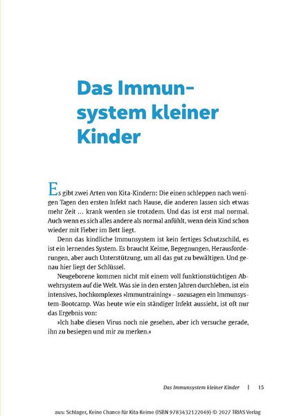 Produktbild: Keine Chance f&uuml;r Kita-Keime