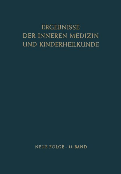 Produktbild: Ergebnisse der Inneren Medizin und Kinderheilkunde
