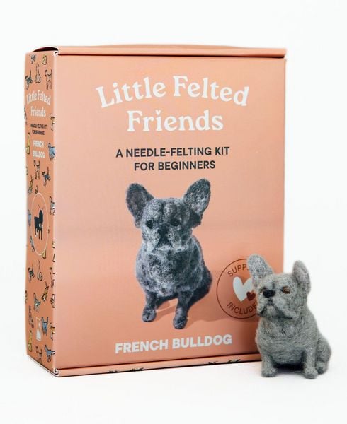 Produktbild: Little Felted Friends: French Bulldog