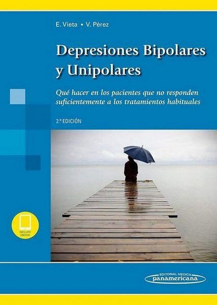 Produktbild: Depresiones bipolares y unipolares : qu&eacute; hacer en los pacientes que no responden suficientemente a los tratamientos habituales
