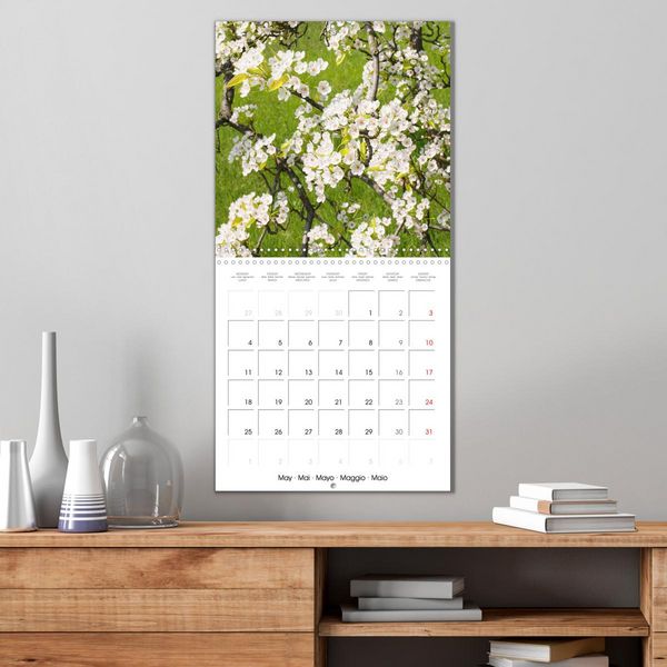 Produktbild: Arbres et arbustes la floraison (Calendrier mural carr&eacute; 2026 30x30 cm) Calendrier double avec une page pour vos prises de notes