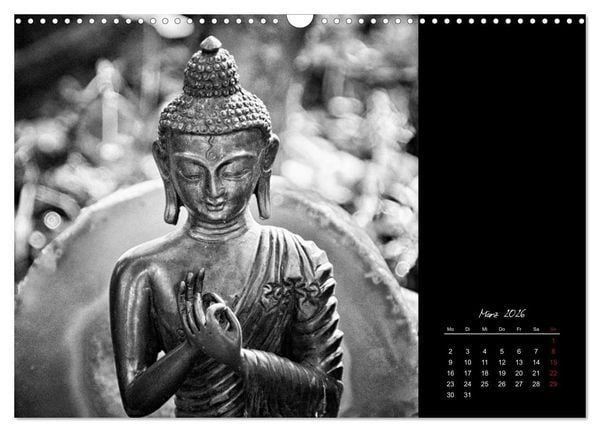 Produktbild: Worte des Buddha 2026 (Wandkalender 2026 DIN A3 quer), CALVENDO Monatskalender