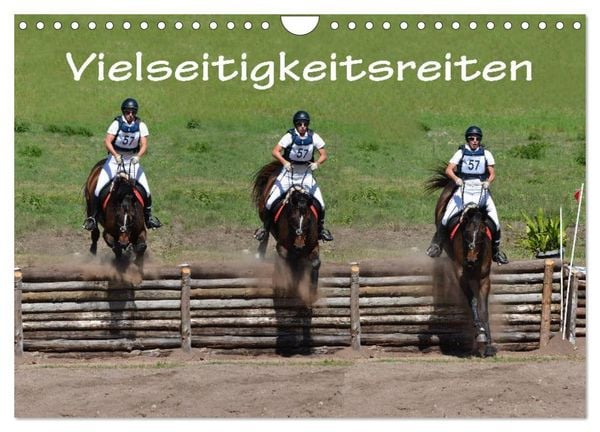 Produktbild: Vielseitigkeitsreiten (Wandkalender 2026 DIN A4 quer), CALVENDO Monatskalender
