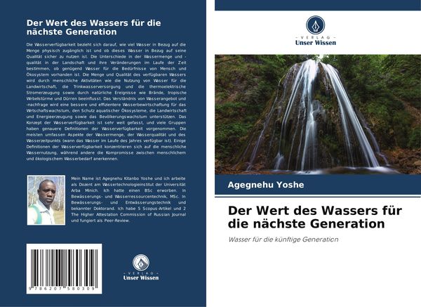 Produktbild: Der Wert des Wassers f&uuml;r die n&auml;chste Generation
