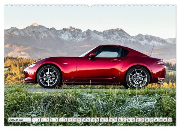 Produktbild: Ich liebe Miata (Wandkalender 2026 DIN A2 quer), CALVENDO Monatskalender