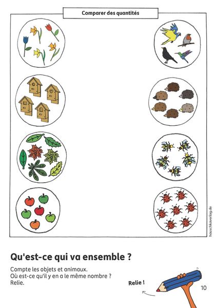 Produktbild: Bloc d'activit&eacute;s pr&eacute;scolaires &agrave; partir de 5 ans pour gar&ccedil;ons et filles, livre garcon 4 ans - Chiffres et quantit&eacute;s, livre enfant 4 ans
