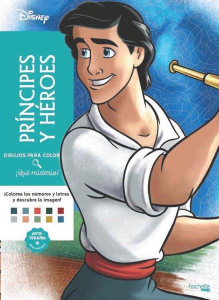 Produktbild: Dibujos para colorear, &iexcl;qu&eacute; misterio! Pr&iacute;ncipes y H&eacute;roes