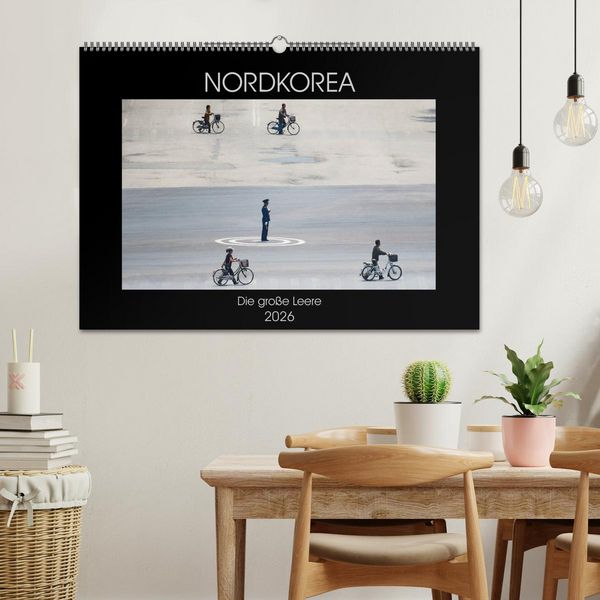 Produktbild: Nordkorea - Die gro&szlig;e Leere (Wandkalender 2026 DIN A2 quer), CALVENDO Monatskalender