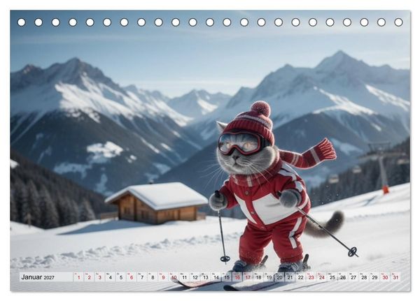 Produktbild: Der Graue Lord auf grosser Tour (Tischkalender 2027 DIN A5 quer), CALVENDO Monatskalender