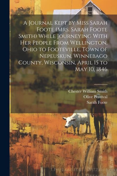 Produktbild: A Journal Kept by Miss Sarah Foote (Mrs. Sarah Foote Smith) While Journeying With her People From Wellington, Ohio to Footeville, Town of Nepeuskun, W