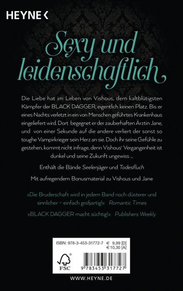 Produktbild: Vishous & Jane / Black Dagger Sonderausgabe Band 5