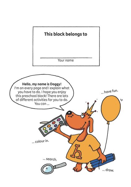 Kindergarten Activity Book from age 4 years - Line Tracing, connect-the-dots, spot the difference - for kids, boy and girl