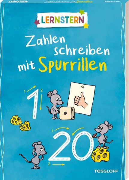Produktbild: LERNSTERN. Zahlen schreiben mit Spurrillen