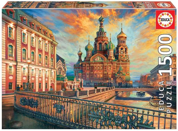 Produktbild: Educa - Sankt Petersburg 1500 Teile Puzzle