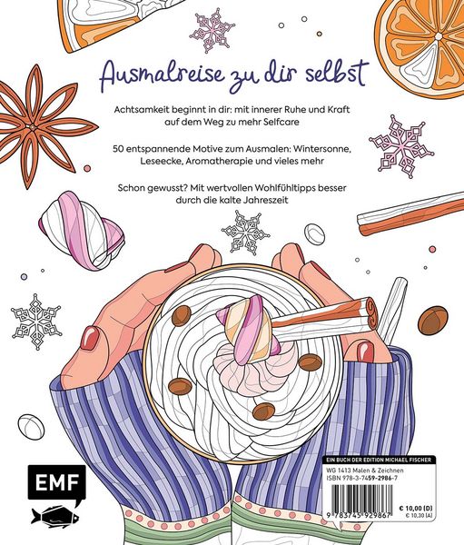 Produktbild: Ausmalreise Selfcare im Winter