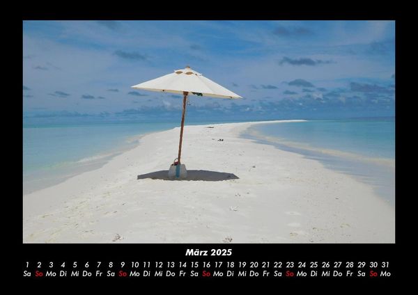 Produktbild: Str&auml;nde der Welt 2025 Fotokalender DIN A3