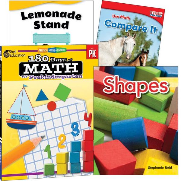 Produktbild: Learn-At-Home: Explore Math Bundle Grade Pk: 4-Book Set