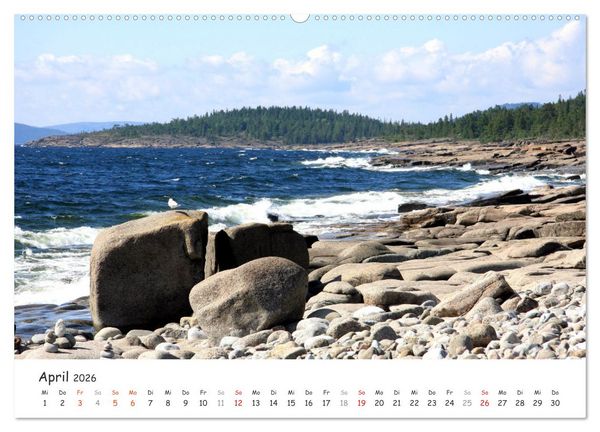 Produktbild: Schwedische Sehnsuchtsorte (Wandkalender 2026 DIN A2 quer), CALVENDO Monatskalender