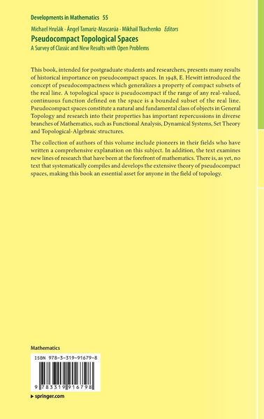 Produktbild: Pseudocompact Topological Spaces