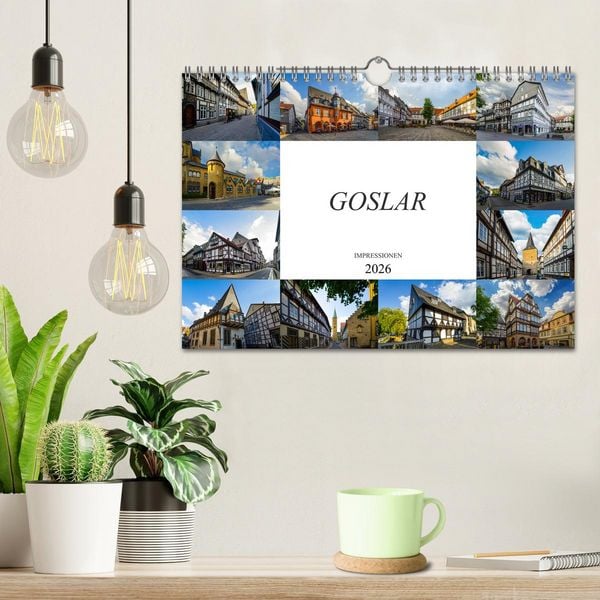 Produktbild: Goslar Impressionen (Wandkalender 2026 DIN A4 quer), CALVENDO Monatskalender