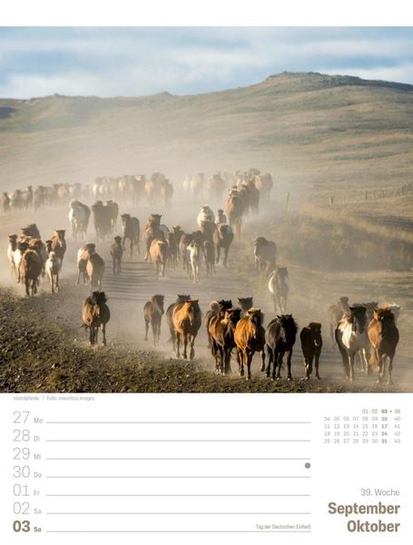 Produktbild: Island Wochenplaner Kalender 2027 | Die Insel aus Feuer und Eis