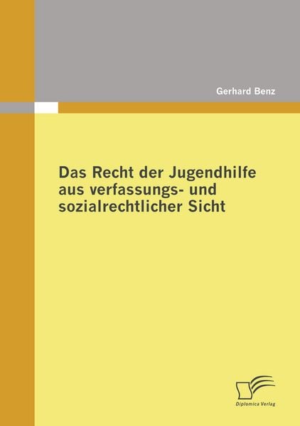 Produktbild: Das Recht der Jugendhilfe aus verfassungs- und sozialrechtlicher Sicht