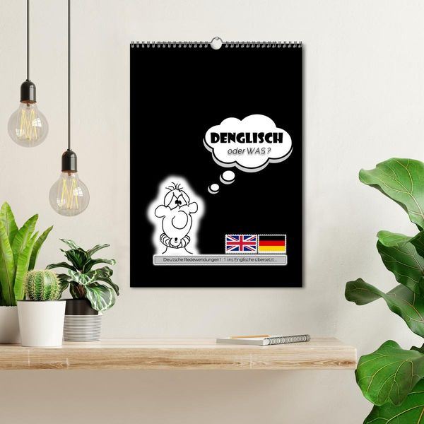 Produktbild: DENGLISCH oder was? (Wandkalender 2026 DIN A3 hoch), CALVENDO Monatskalender