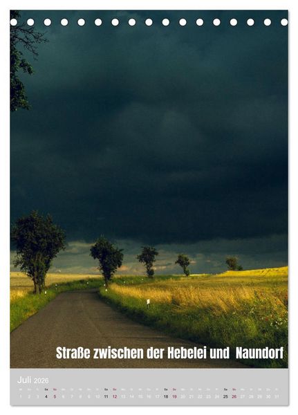 Produktbild: Traumpfade - Sch&ouml;ne Heimat Sachsen (Tischkalender 2026 DIN A5 hoch), CALVENDO Monatskalender