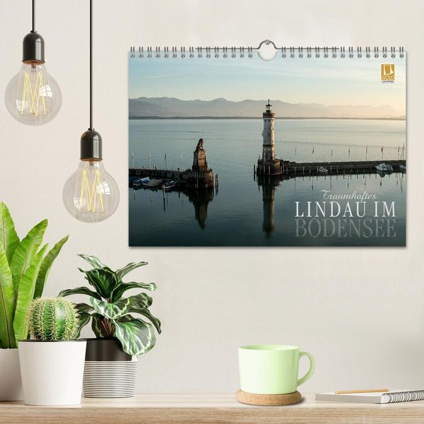 Produktbild: Traumhaftes Lindau im Bodensee (Wandkalender 2026 DIN A4 quer), CALVENDO Monatskalender