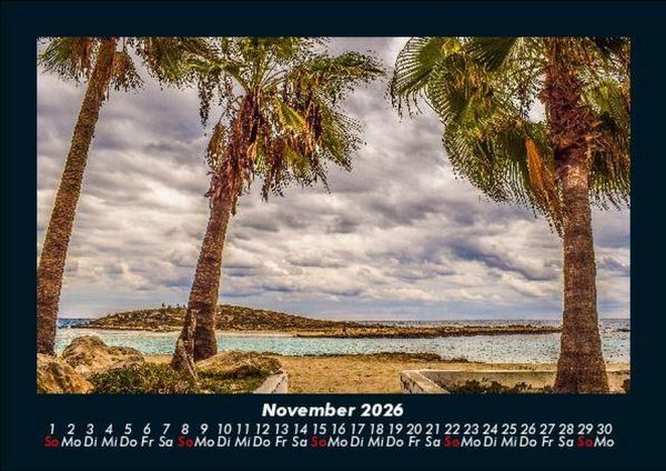 Produktbild: Palmentraum 2026 Fotokalender DIN A5