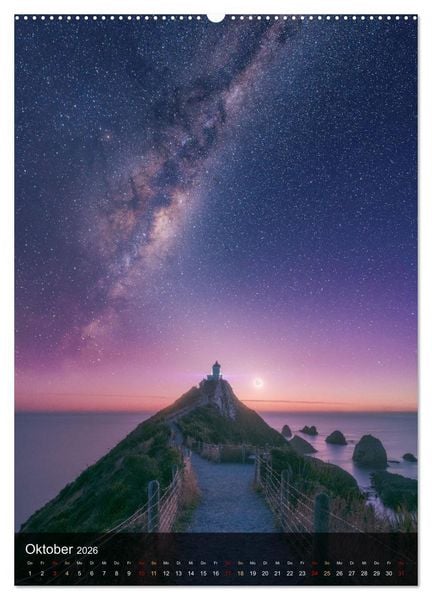 Produktbild: NEUSEELAND - TRAUMZIEL AM ANDEREN ENDE DER WELT (Wandkalender 2026 DIN A2 hoch), CALVENDO Monatskalender