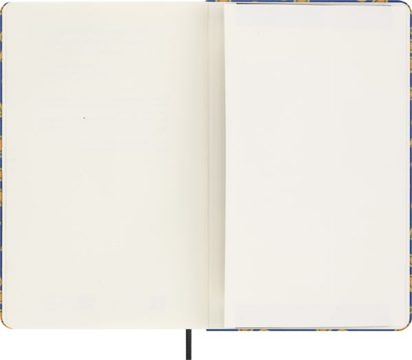 Produktbild: Moleskine Silk Kalender, undatiert, 12 Monate, w&ouml;chentlich, large/A5, fester Einband, blau