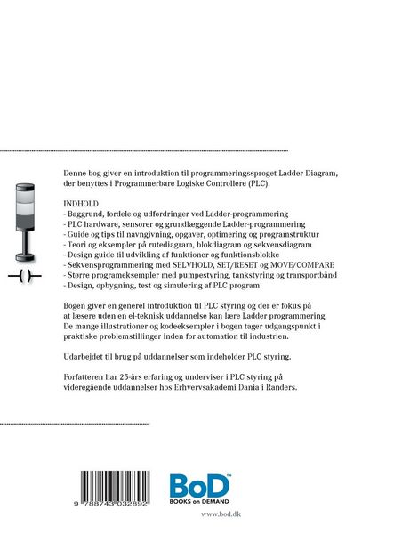 Produktbild: PLC styring med Ladder Diagram (LD), SH