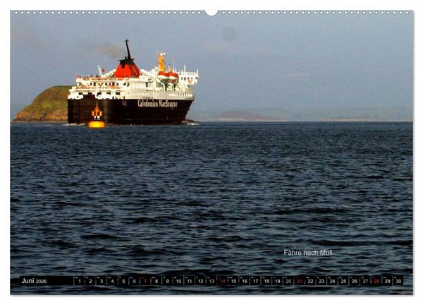 Produktbild: Schottland und Edinburgh (hochwertiger Premium Wandkalender 2026 DIN A2 quer), Kunstdruck in Hochglanz