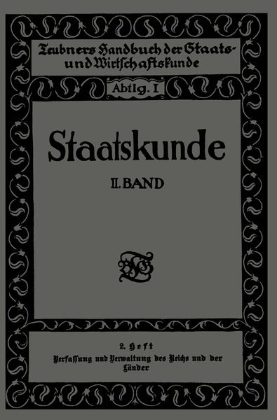 Produktbild: Staatskunde