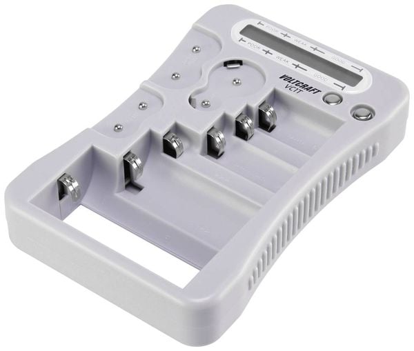 Produktbild: VOLTCRAFT Batterietester VC1T Messbereich (Batterietester) 1,5 V, 3 V, 6 V, 9 V Batterie VC-12613270